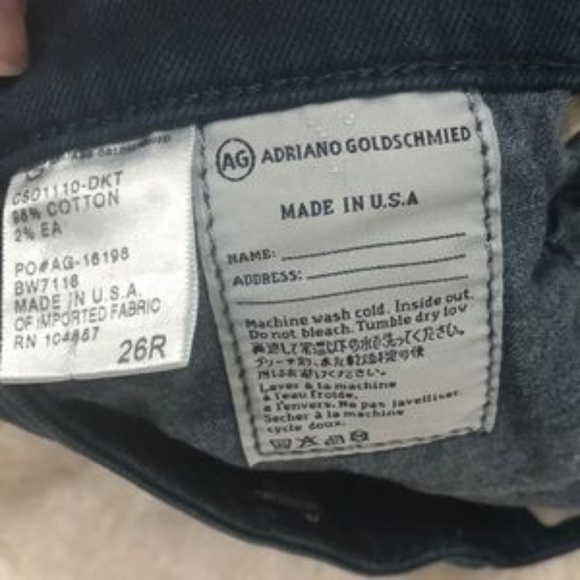 AG Jeans "The Stilt" cigarette jeans - Picture 3 of 4